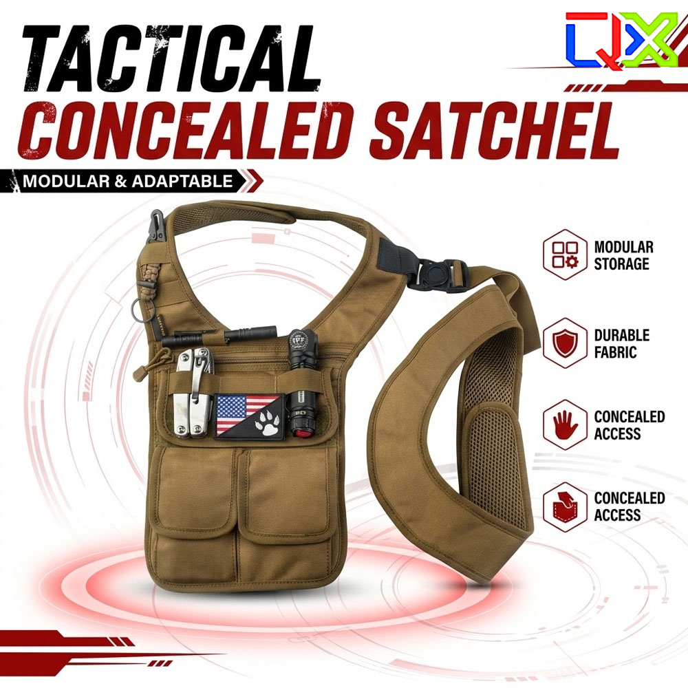 Edc Concealed Carry - QX Tactical Verborgen Schoudertas Onderarmtas Verborgen