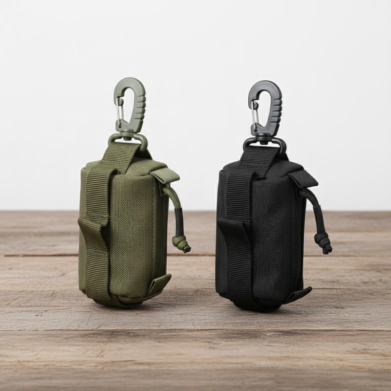 Edc Everyday Carry - Outdoor EDC-tasje, sleutelkaarthouder met ritssluiting, kleine