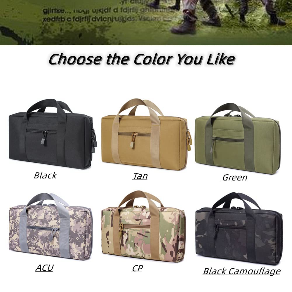 Edc Carry Bag For Pistol - Tactische pistooltas, geweerkoffer voor handvuurwapens en