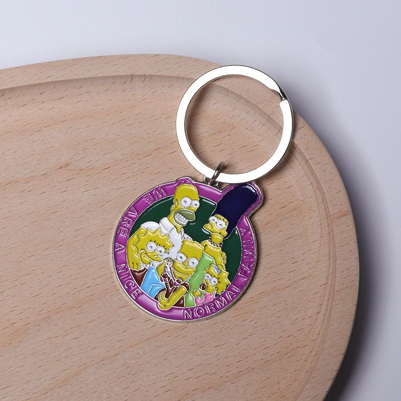 Carabiner Keychain - De Simpsons Anime sleutelhanger schattig karakter
