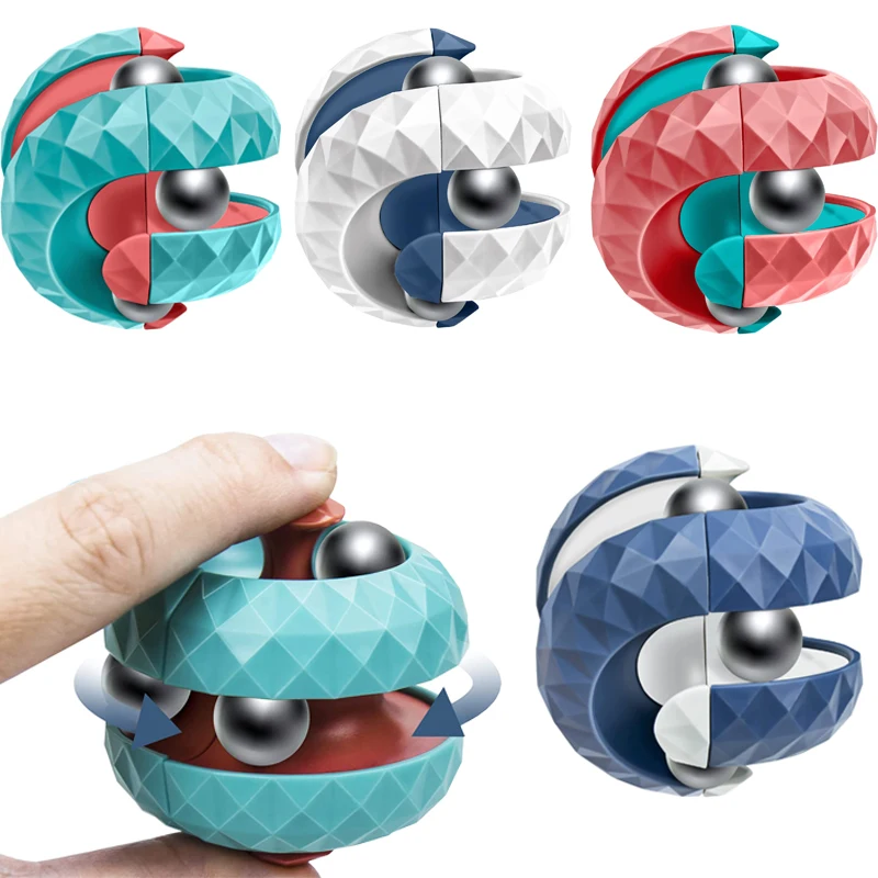 Fidget Spinner Bearing - Decompressie Orbit Ball Cube Fidget Toy