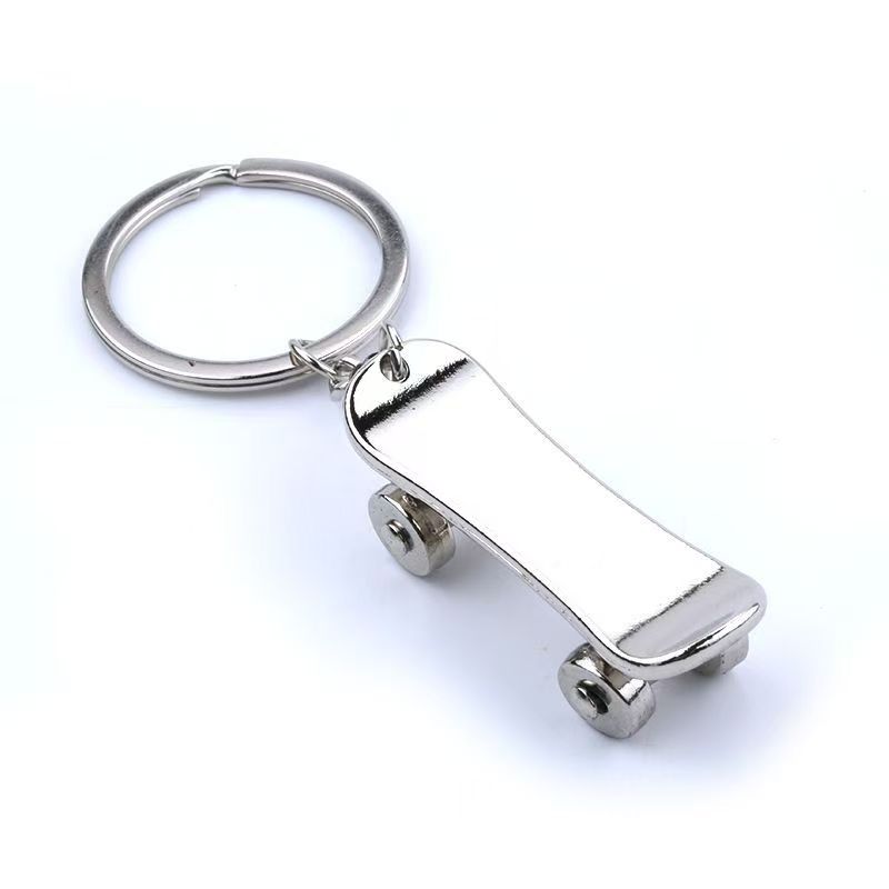 Edc Carry Bag - Creatieve Vinger-Skateboard Sleutelhanger Rugzakhanger Sleutelring EDC