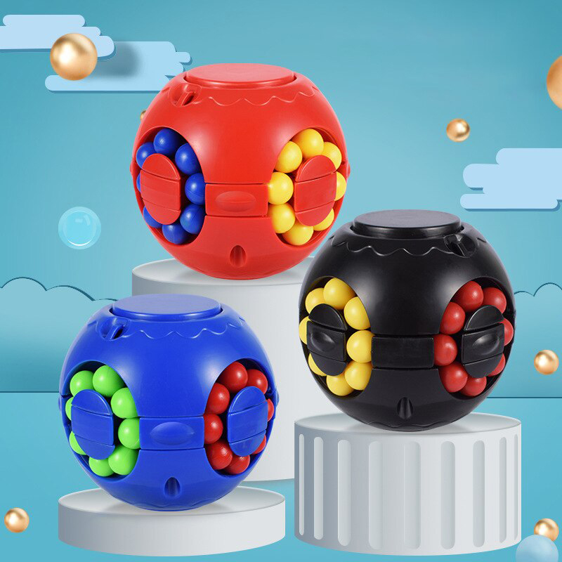 Fidget Spinner Bearing - Magic Bean Puzzel Kubus Spinner Draaien