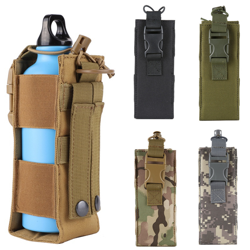 Edc Everyday Carry - Molle Waterfleshouder Buideltas Buitensporten Rijden Kamperen