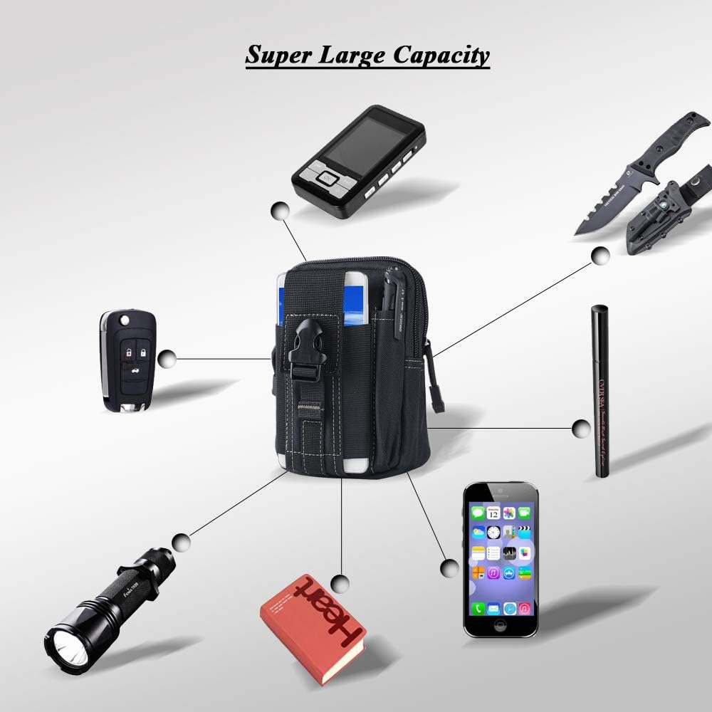 Tactische Molle Belt Pouch Mil - Edc Carry Bag recensie en prijs