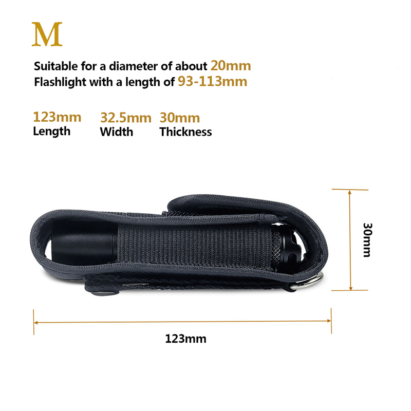 Tactische Molle Zaklamp Pouch  - Edc Carry Case recensie en prijs