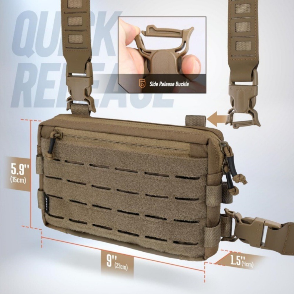 Mode 1000D Nylon Mannen Borstt - Edc Carry Bag recensie en prijs
