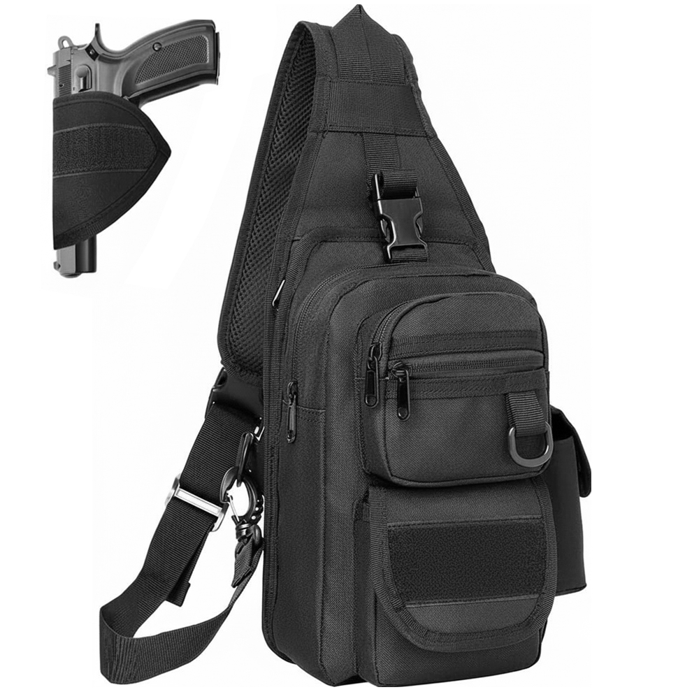 Verborgen draagtas voor pistoo - Edc Concealed Carry Sling Bag recensie en prijs