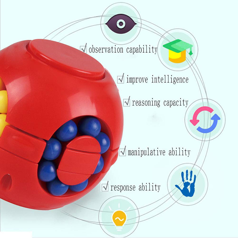 Magic Bean Puzzel Kubus Spinne - Fidget Spinner Bearing recensie en prijs